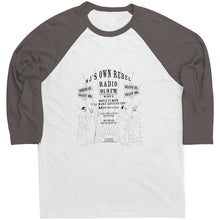 Load image into Gallery viewer, 91.9 Montclair Mystery Radio Raglan style shirt