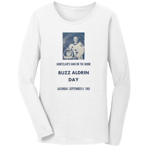 Buzz Aldrin Day Woman's Long Sleeve T-Shirt