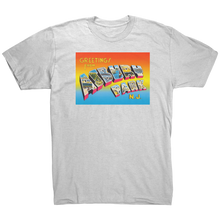 Load image into Gallery viewer, Greetings_From_Asbury_Park_NJ_Classic_T_American_Apparel_Front_Mockup.png