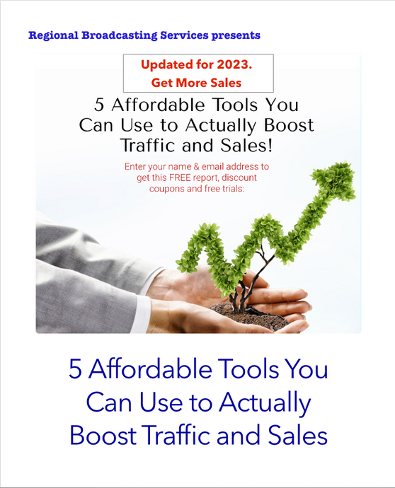 5 Affordable Tools You Can Use to Actually Boost Traffic and Sales